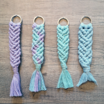 Porte-clés - queue de poisson